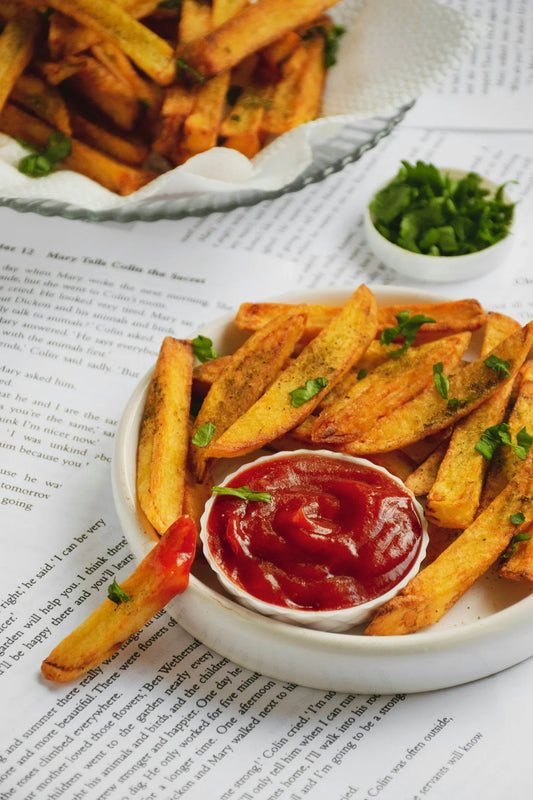 Crispy Kohlrabi Fries