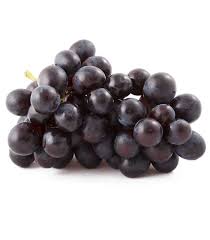 Seedless black grapes, 1kg